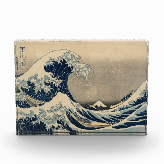 Katsushika Hokusai. De Grote Golf van Kanagawa Fotoblokken (Voorkant)