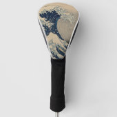 Katsushika Hokusai De Grote Golf van Kanagawa Golfheadcover (Voorkant)