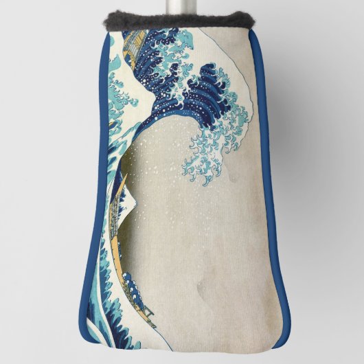 Katsushika Hokusai - De Grote Golf van Kanagawa Golfheadcover (Draai 90)