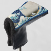 Katsushika Hokusai - De Grote Golf van Kanagawa Golfheadcover (3/4 voorkant)