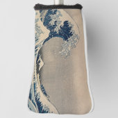 Katsushika Hokusai. De Grote Golf van Kanagawa Golfheadcover (Draai 90)