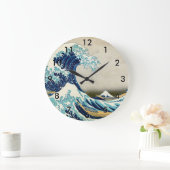 Katsushika Hokusai - De Grote Golf van Kanagawa Grote Klok (Huis)