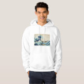 Katsushika Hokusai - De Grote Golf van Kanagawa Hoodie (Voorkant volledig)