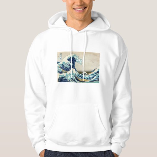 Katsushika Hokusai - De Grote Golf van Kanagawa Hoodie (Voorkant)