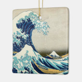 Katsushika Hokusai - De Grote Golf van Kanagawa Keramisch Ornament (Links)