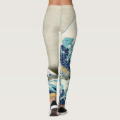 Katsushika Hokusai - De Grote Golf van Kanagawa Leggings (Achterkant)