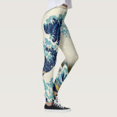 Katsushika Hokusai - De Grote Golf van Kanagawa Leggings (Rechts)