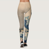 Katsushika Hokusai. De Grote Golf van Kanagawa Leggings (Achterkant)