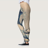 Katsushika Hokusai. De Grote Golf van Kanagawa Leggings (Links)