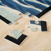 Katsushika Hokusai, de Grote Golf van Kanagawa Legpuzzel (Zijkant)