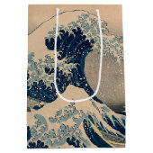 Katsushika Hokusai. De Grote Golf van Kanagawa Medium Cadeauzakje (Achterkant)