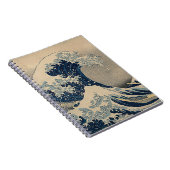 Katsushika Hokusai. De Grote Golf van Kanagawa Notitieboek (Rechterzijde)