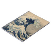 Katsushika Hokusai. De Grote Golf van Kanagawa Notitieboek (Linkerzijde)