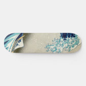 Katsushika Hokusai - De Grote Golf van Kanagawa Persoonlijk Skateboard (Horizontaal)