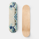 Katsushika Hokusai - De Grote Golf van Kanagawa Persoonlijk Skateboard (Voorkant)