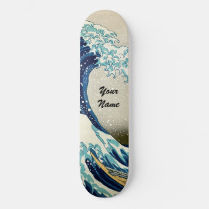Katsushika Hokusai - De Grote Golf van Kanagawa Persoonlijk Skateboard