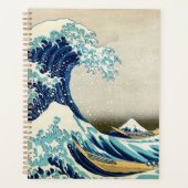 Katsushika Hokusai - De Grote Golf van Kanagawa Planner (Voorkant)