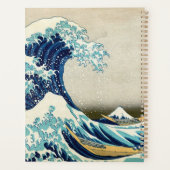 Katsushika Hokusai - De Grote Golf van Kanagawa Planner (Achterkant)