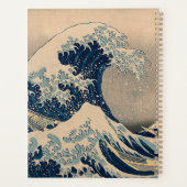 Katsushika Hokusai. De Grote Golf van Kanagawa Planner (Achterkant)