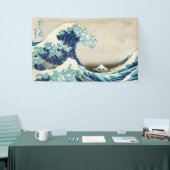 Katsushika Hokusai - De Grote Golf van Kanagawa Spandoek (Beurs)