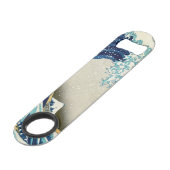 Katsushika Hokusai - De Grote Golf van Kanagawa Speed Flessenopener (Voorkant Gekanteld)