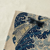 Katsushika Hokusai. De Grote Golf van Kanagawa Strandlaken (In situ)