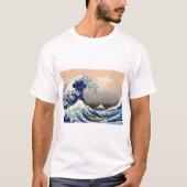 KATSUSHIKA HOKUSAI - De grote golf van Kanagawa T-shirt (Voorkant)