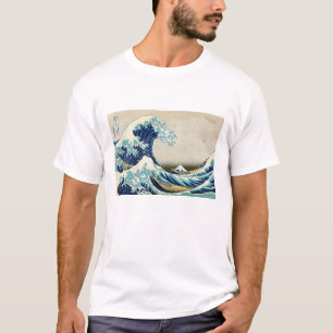 Katsushika Hokusai - De Grote Golf van Kanagawa T-shirt