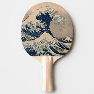 Katsushika Hokusai. De Grote Golf van Kanagawa Tafeltennisbatje