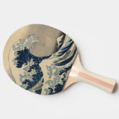 Katsushika Hokusai De Grote Golf van Kanagawa Tafeltennisbatje (Zijkant)