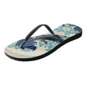 Katsushika Hokusai - De Grote Golf van Kanagawa Teenslippers (Schuin)