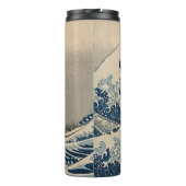 Katsushika Hokusai. De Grote Golf van Kanagawa Thermosbeker (Achterkant)