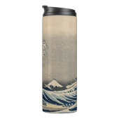 Katsushika Hokusai. De Grote Golf van Kanagawa Thermosbeker (Geroteerd rechts)