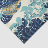 Katsushika Hokusai - De Grote Golf van Kanagawa Tissuepapier (Detail)