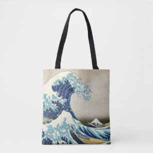 Katsushika Hokusai - De Grote Golf van Kanagawa Tote Bag