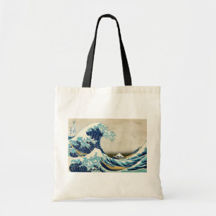 Katsushika Hokusai - De Grote Golf van Kanagawa Tote Bag