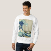 Katsushika Hokusai - De Grote Golf van Kanagawa Trui (Voorkant volledig)
