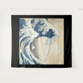 Katsushika Hokusai, de Grote Golf van Kanagawa Wandkleed (Voorkant (horizontaal))