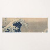 Katsushika Hokusai. De Grote Golf van Kanagawa Yogamat (Voorkant (horizontaal))