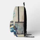 Katsushika Hokusai - De Grote Golf voor Kanagawa Bedrukte Rugzak (Rechts)