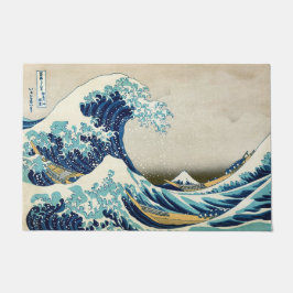 Katsushika Hokusai - De Grote Golf voor Kanagawa Deurmat