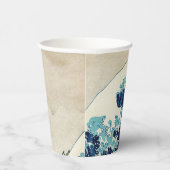 Katsushika Hokusai - De Grote Golf voor Kanagawa Papieren Bekers (Rechts)