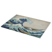 Katsushika Hokusai - De Grote Golf voor Kanagawa Snijplank (Hoek)