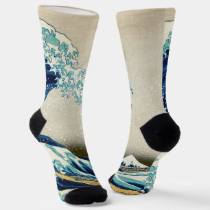 Katsushika Hokusai - De Grote Golf voor Kanagawa Sokken