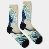 Katsushika Hokusai - De Grote Golf voor Kanagawa Sokken (Rechts)