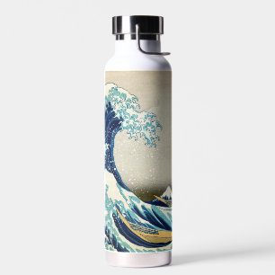 Katsushika Hokusai - De Grote Golf voor Kanagawa Waterfles