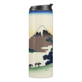 Katsushika Hokusai.  De Inume-pas in Kai Provincie Thermosbeker