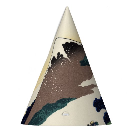 Katsushika Hokusai. De Inume Pass in de provincie Feesthoedjes (Links)