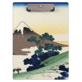 Katsushika Hokusai. De Inume Pass in de provincie  Klembord