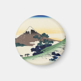Katsushika Hokusai. De Inume Pass in de provincie  Magneet